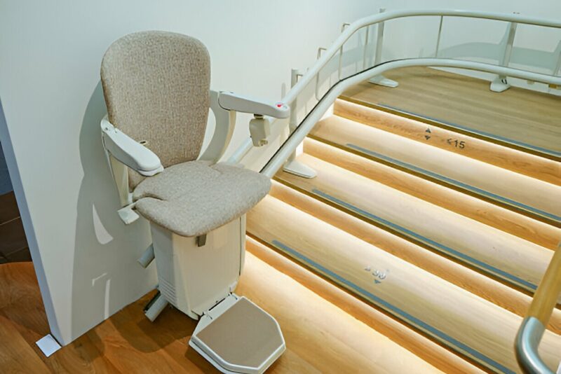 How Stair Lifts Fit Any Staircase Design